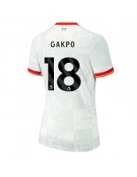 Liverpool Cody Gakpo #18 Tredjedrakt Dame 2024-25 Korte ermer